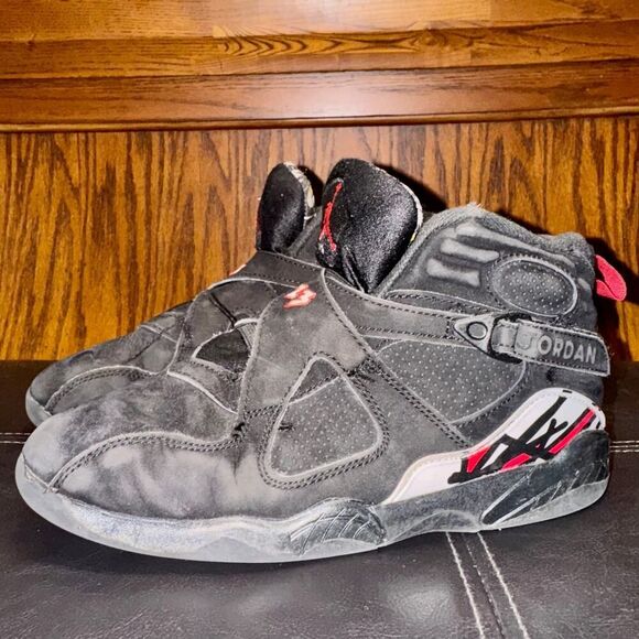 Nike Air Jordan Retro 8 Playoff Basketball Shoes Sneakers - Size 3Y Rare - Picture 7 of 10